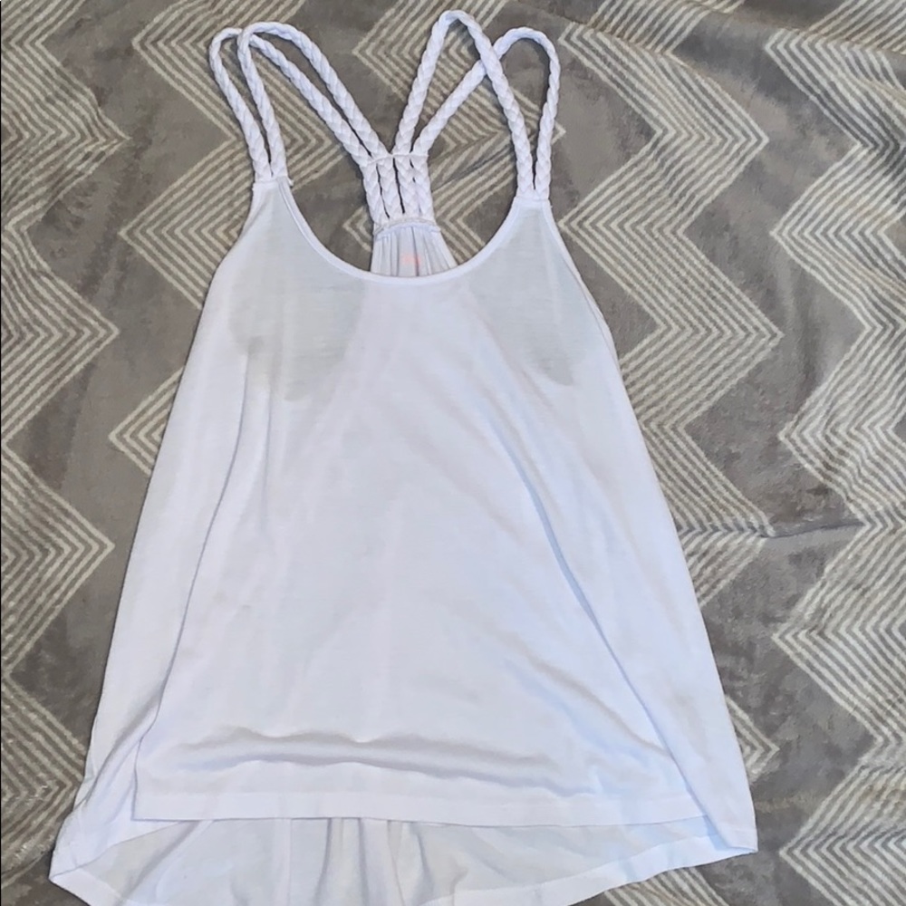 White tank top